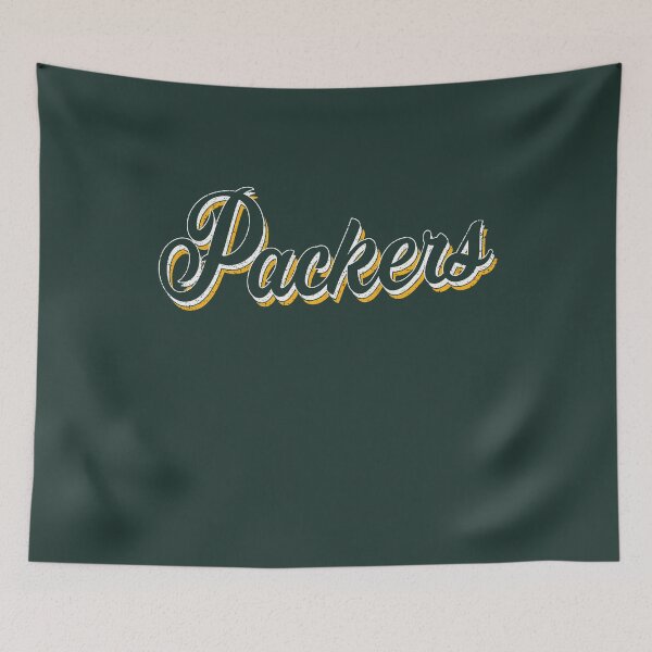Item preview, Vintage Packers Script Distressed Football Team Spirit designed and sold by Floral Vintage.