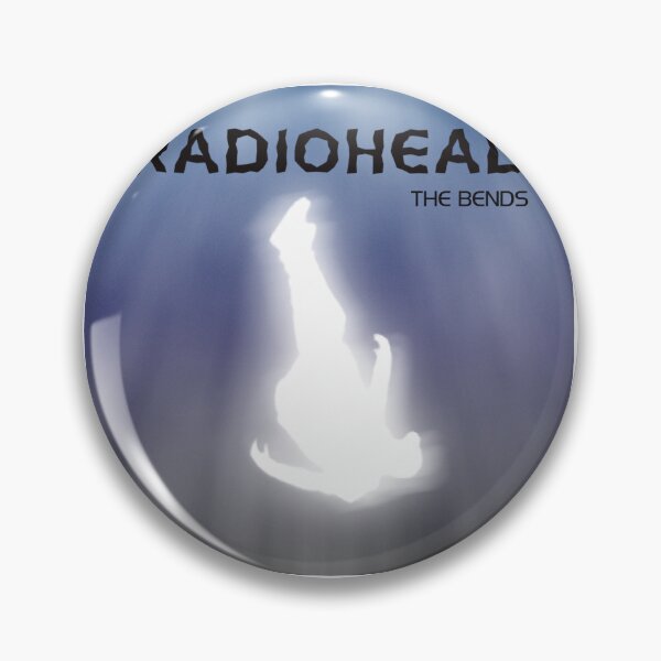 Item preview, Radiohead The Bends Alternative Rock Album Glowing Figure Art designed and sold by Dark Side of The Merch.