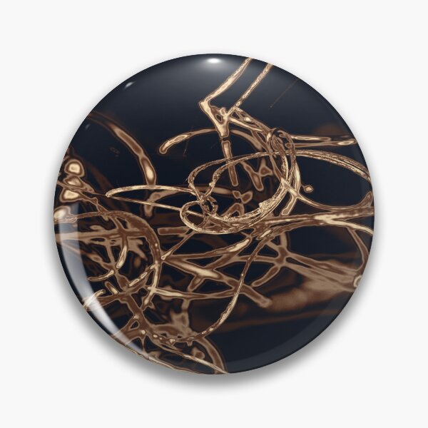 Item preview, Antique Gold Vine Wire – Luxurious Botanical Abstract designed and sold by SulkaCreative.