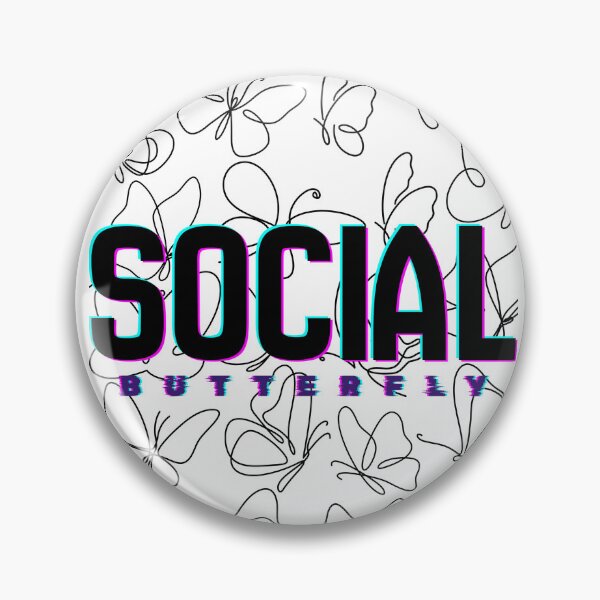 Item preview, SOCIAL BUTTERFLY designed and sold by Moore & Moore Creations.