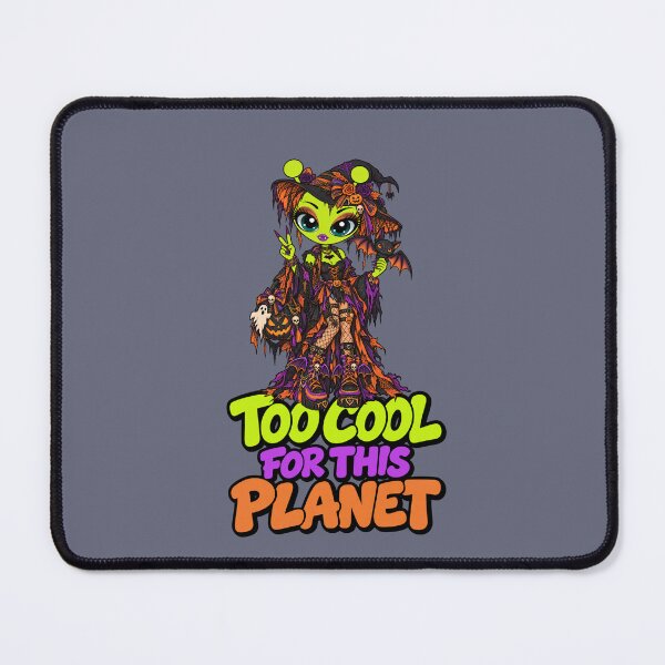 Item preview, Too Cool for This Planet – Alien Witch Halloween designed and sold by Aimetoi.