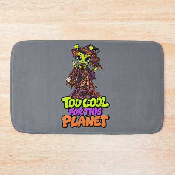 Item preview, Too Cool for This Planet – Alien Witch Halloween designed and sold by Aimetoi.