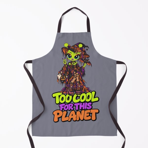 Item preview, Too Cool for This Planet – Alien Witch Halloween designed and sold by Aimetoi.