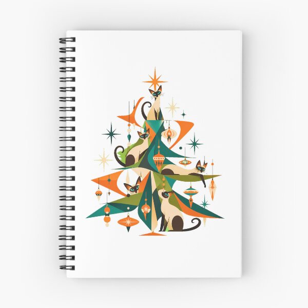 Item preview, Siamese Cat Atomic Tree Christmas designed and sold by chattsuede.