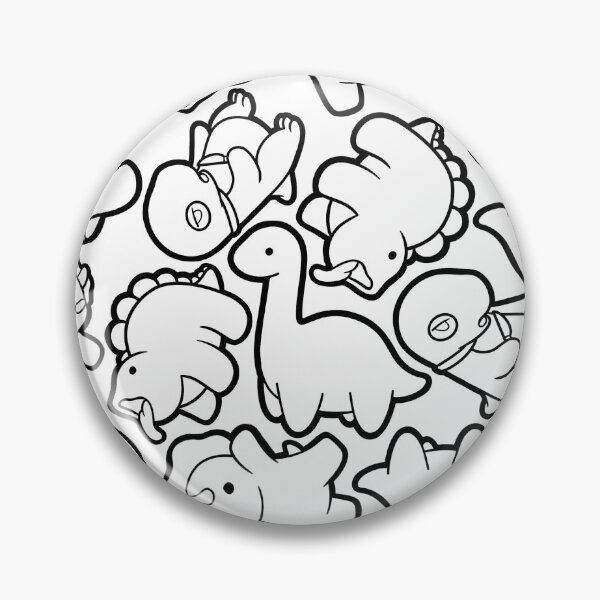 Item preview, hugadino Dino Pattern, cute Dinosaurs designed and sold by hugadino.