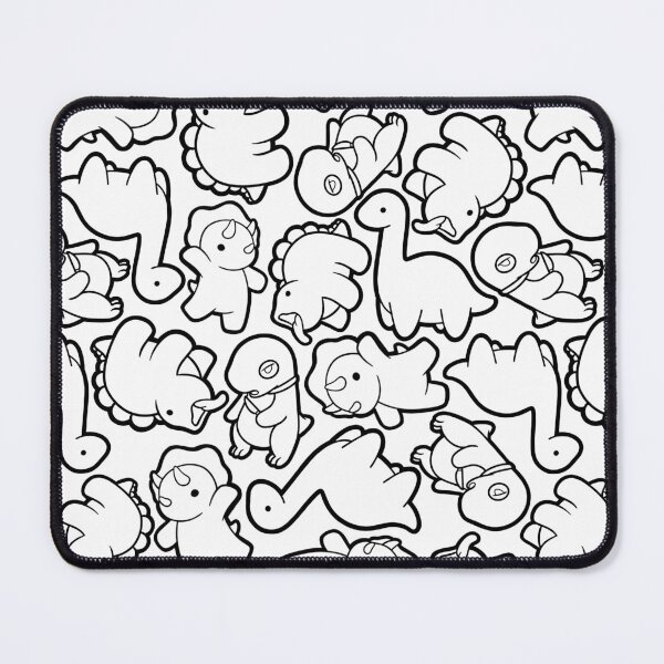 Item preview, hugadino Dino Pattern, cute Dinosaurs designed and sold by hugadino.