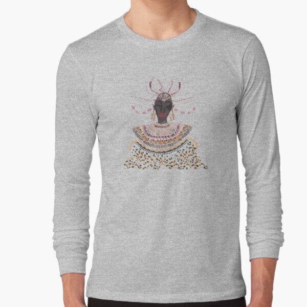 African lady Long Sleeve T-Shirt