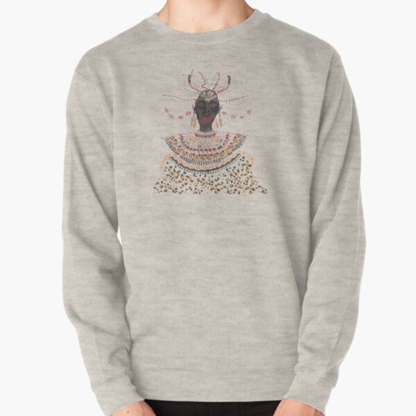 African lady Pullover Sweatshirt