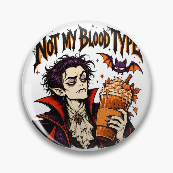 Item preview, Vampire Coffee Pumpkin Spice Halloween designed and sold by chattsuede.
