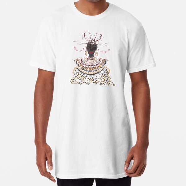 African lady Long T-Shirt