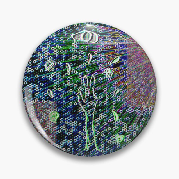 Item preview, Cybernetic Void Psychedelic Cosmic Ray Art designed and sold by KimberyBorjas.
