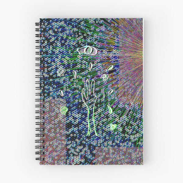 Item preview, Cybernetic Void Psychedelic Cosmic Ray Art designed and sold by KimberyBorjas.