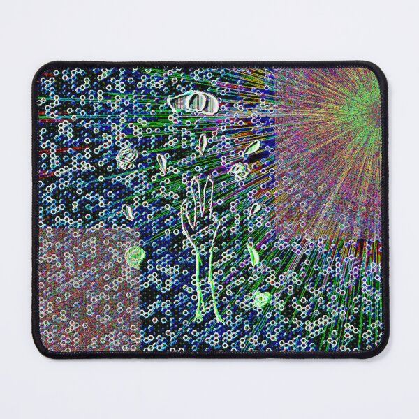Item preview, Cybernetic Void Psychedelic Cosmic Ray Art designed and sold by KimberyBorjas.