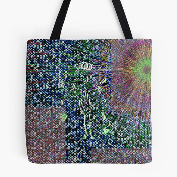 Item preview, Cybernetic Void Psychedelic Cosmic Ray Art designed and sold by KimberyBorjas.
