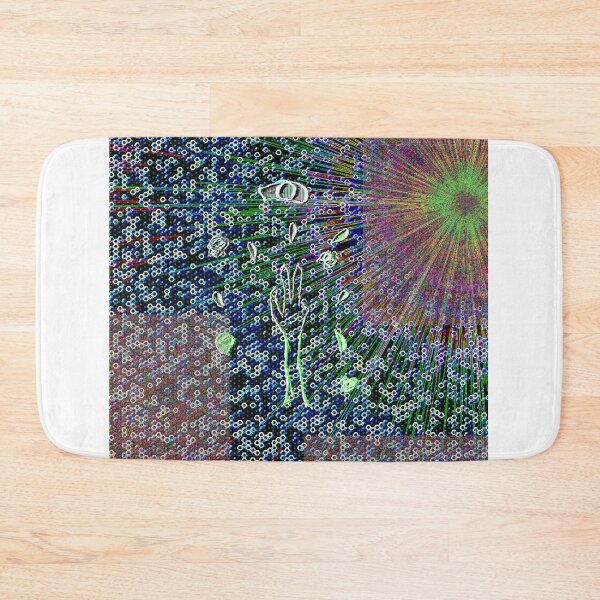 Item preview, Cybernetic Void Psychedelic Cosmic Ray Art designed and sold by KimberyBorjas.