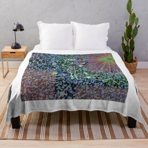 Item preview, Cybernetic Void Psychedelic Cosmic Ray Art designed and sold by KimberyBorjas.