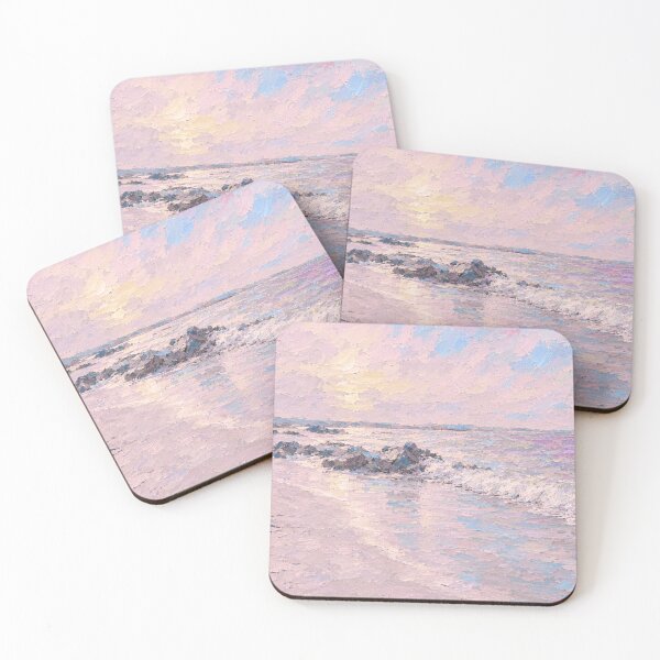 Item preview, Pastel Ocean Memories – Impressionist Seascape designed and sold by Paper&Palette.