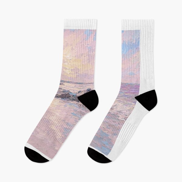 Item preview, Pastel Ocean Memories – Impressionist Seascape designed and sold by Paper&Palette.