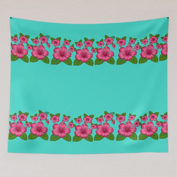 Item preview, Tropical Hibiscus Caribbean Pattern (T) designed and sold by CaribbeanSoul868.