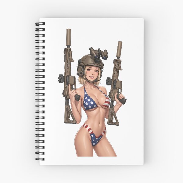 Item preview, American Gun Girl by RAWLIFEGRAPHIC designed and sold by RAWLIFEGRAPHIC.