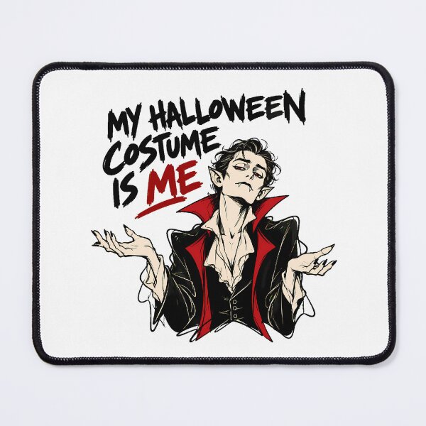 Item preview, Sarcastic Vampire Shrugging Gothic Anime Halloween designed and sold by chattsuede.
