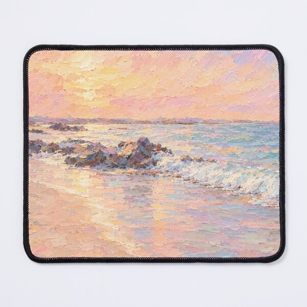 Item preview, Pastel Ocean Memories – Impressionist Seascape designed and sold by Paper&Palette.
