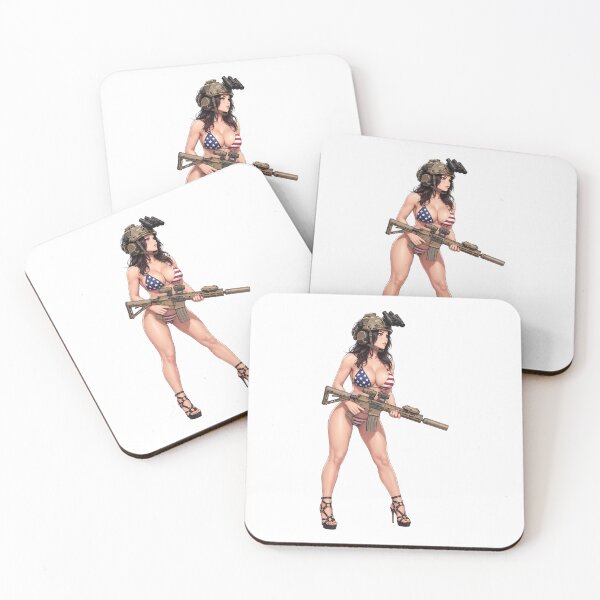 Item preview, American Gun Girl by RAWLIFEGRAPHIC designed and sold by RAWLIFEGRAPHIC.
