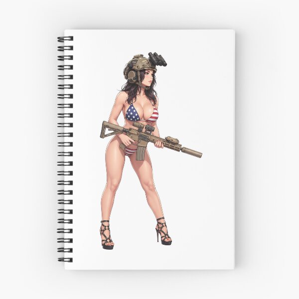Item preview, American Gun Girl by RAWLIFEGRAPHIC designed and sold by RAWLIFEGRAPHIC.
