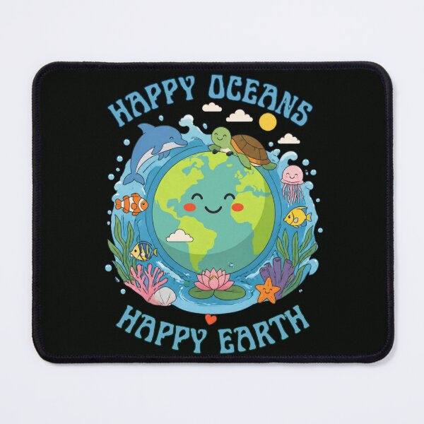 Item preview, Happy Oceans, Happy Earth designed and sold by joztees.