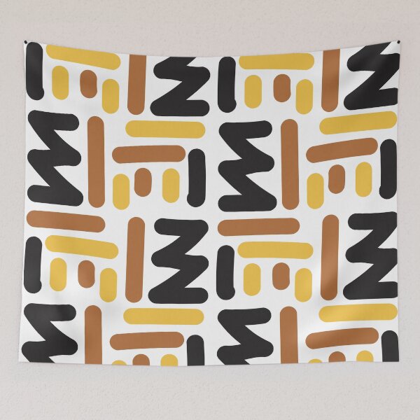 Item preview, Bogolan Abstract designed and sold by Wolagno.