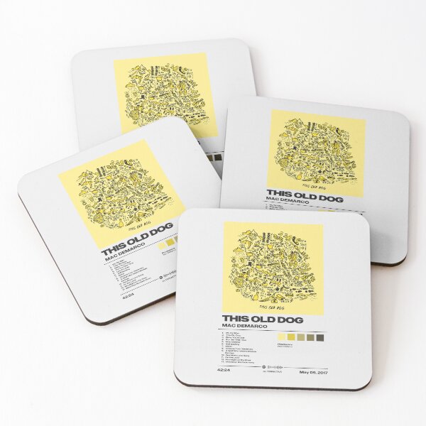 Item preview, This Old Dog by Mac DeMarco - Tracklist Art designed and sold by FourthWall Prints.