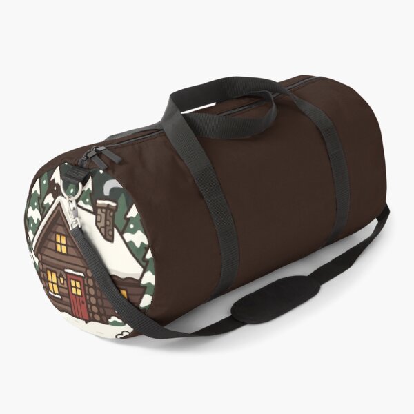 Item preview, Cozy Snowy Log Cabin in Winter Forest designed and sold by AIG - Andrei Ilie Graphics.