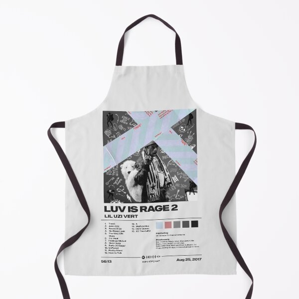 Item preview, Luv Is Rage 2 by Lil Uzi Vert - Tracklist Art designed and sold by FourthWall Prints.