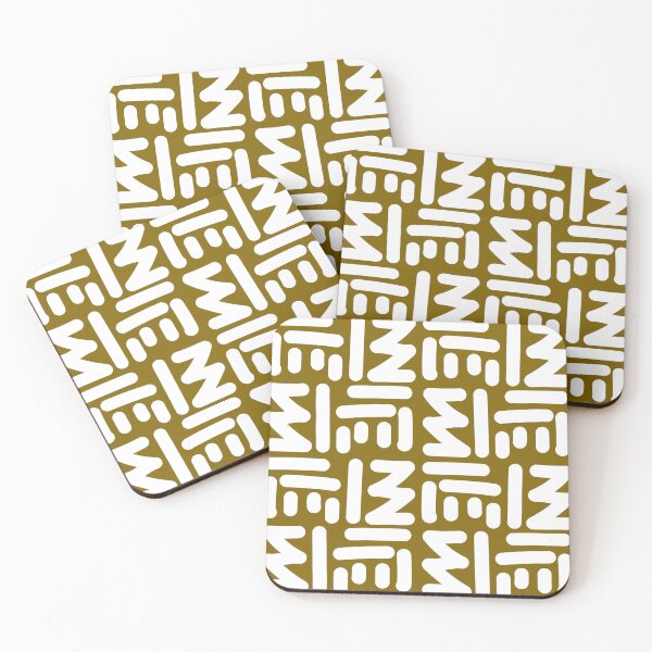 Item preview, Abstract Bogolan Art designed and sold by Wolagno.