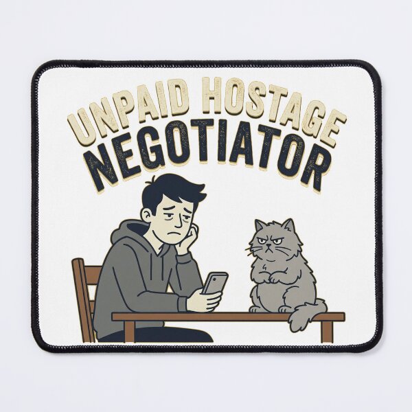 Item preview, I'm not a pet parent. I'm an unpaid hostage negotiator with a fur allergy. designed and sold by jrzvibe.