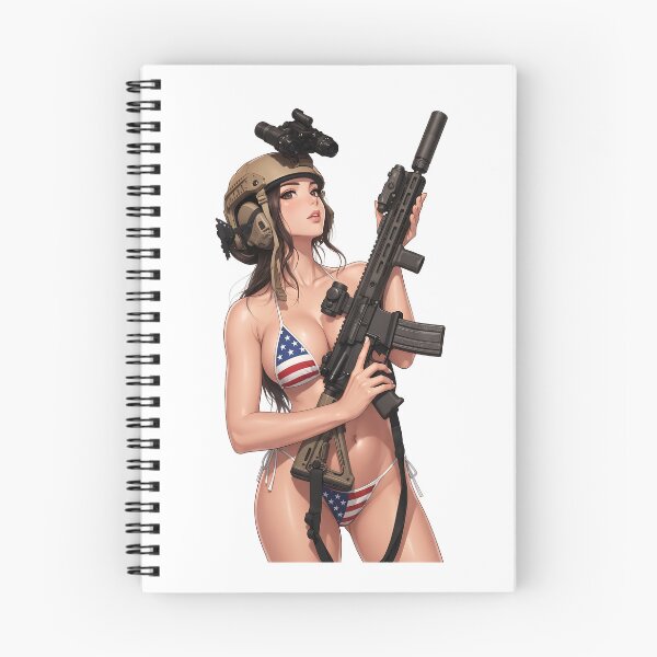 Item preview, American Gun Girl by RAWLIFEGRAPHIC designed and sold by RAWLIFEGRAPHIC.