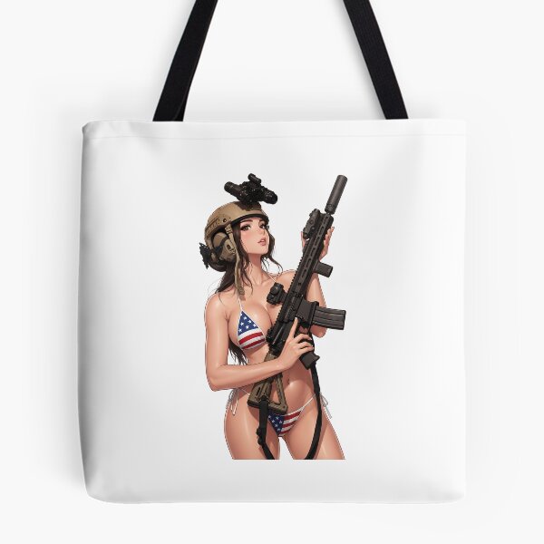 Item preview, American Gun Girl by RAWLIFEGRAPHIC designed and sold by RAWLIFEGRAPHIC.