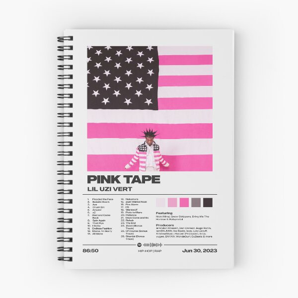 Item preview, Pink Tape by Lil Uzi Vert - Tracklist Art designed and sold by FourthWall Prints.