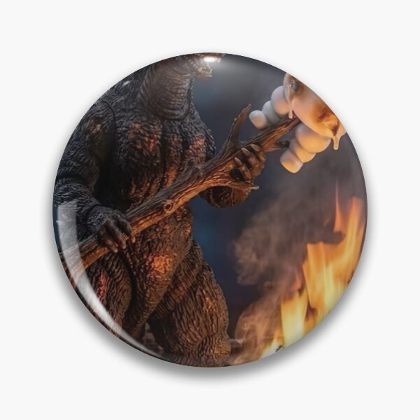 Item preview, Gojira Minus Zero Marshmallow Man Retro Monster Vintage Fan Art designed and sold by BryantDylanLove.