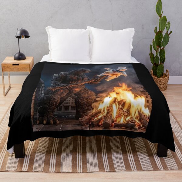 Item preview, Gojira Minus Zero Marshmallow Man Retro Monster Vintage Fan Art designed and sold by BryantDylanLove.