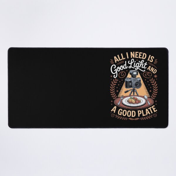 Item preview, All I Need Is Good Light And A Good Plate designed and sold by jkrphoto.