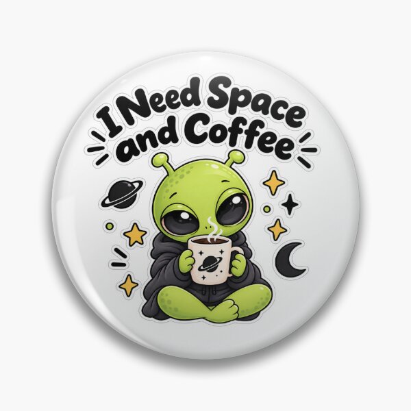 Item preview, I Need Space... And Coffee designed and sold by Little Bee.
