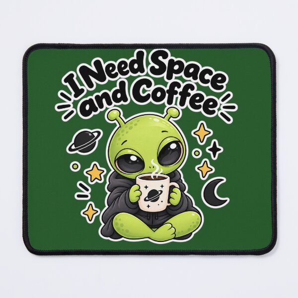 Item preview, I Need Space... And Coffee designed and sold by Little Bee.