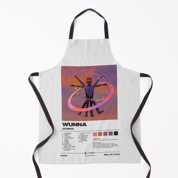Item preview, Wunna by Gunna - Minimalist Tracklist Art designed and sold by FourthWall Prints.