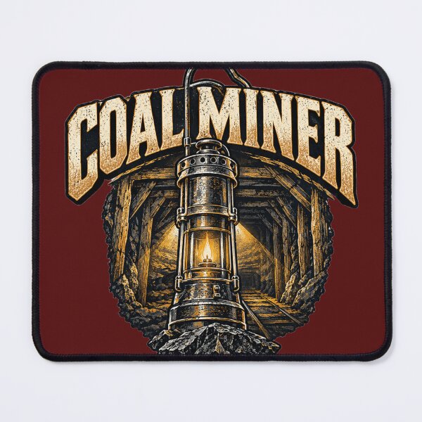 Item preview, Vintage Coal Miner Mining Heritage Lantern | Coal Mining Worker Design designed and sold by WarriorVision.