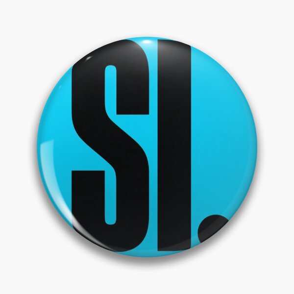 Item preview, SI Cyan Circle Sticker designed and sold by The Freedom Forge.