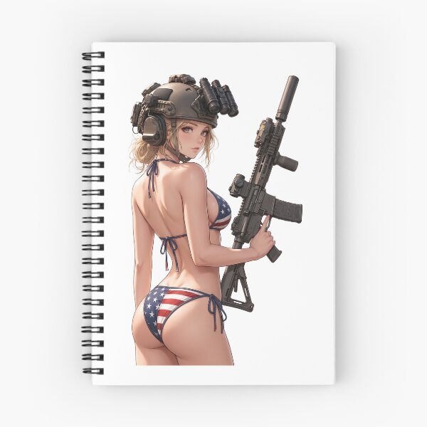 Item preview, American Gun Girl by RAWLIFEGRAPHIC designed and sold by RAWLIFEGRAPHIC.