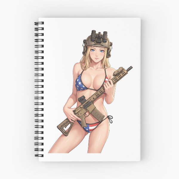 Item preview, American Gun Girl by RAWLIFEGRAPHIC designed and sold by RAWLIFEGRAPHIC.