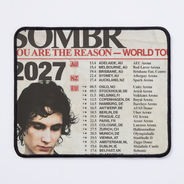 Item preview, european tour sombr 2027 abaikan designed and sold by zelcro.