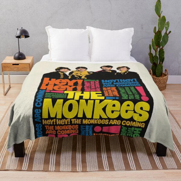 Item preview, The Monkees Band Original Custom Vintage Music Unique Poster Wall Art designed and sold by Cool Robot Bro..